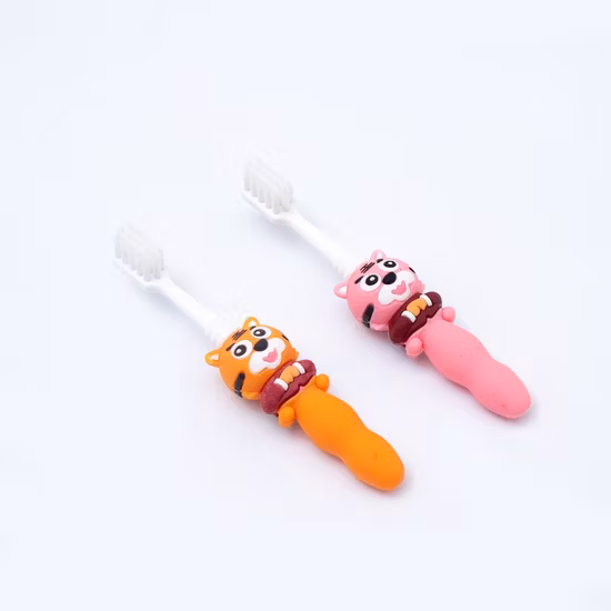 Spazzolino da denti per bambini Tiger Design Spazzolino da denti a setole morbide per bambino